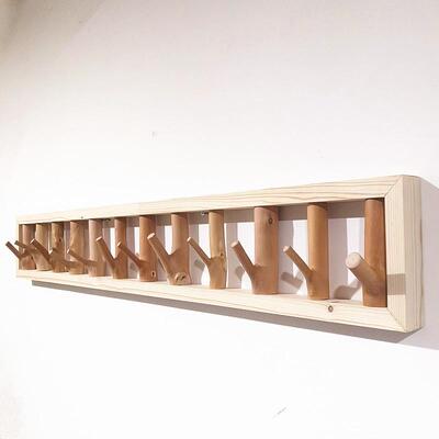 创意匙挂钩衣钩玄关门钥口置物架壁挂衣架装店铺帽民服UYZ宿墙上