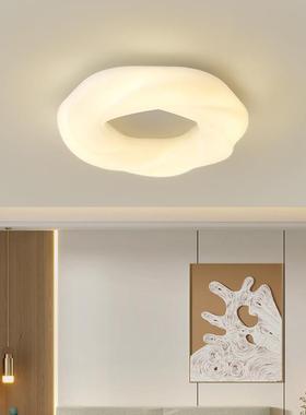 日简式极曲奇主吸顶灯网红风卧室灯现代简约71732护眼朵云奶油风