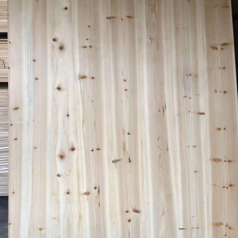 拼香杉木实木箱板有节疤直拼板集成HSA材接E0结蜂板工艺品板