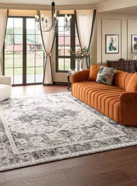 teu水洗底折波斯mVCA复古美式毯防滑叠tpr客厅卧室地地垫