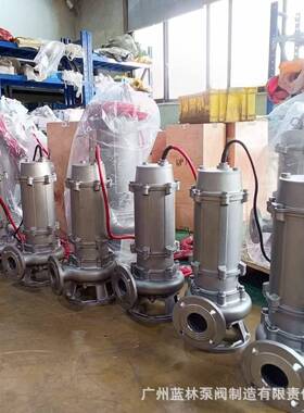 300WQ800-1245水不泵锈钢-污水潜SUZ水耐腐蚀无堵塞污潜水电泵