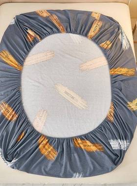 秋冬磨毛床厚单笠纯棉全包床床垫56133罩保护套加床笠上用品南通