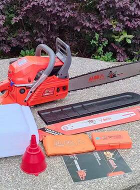 丛林人汽锯家用户外专油业砍树汽油锯大2功率伐EJU木锯0链寸导板