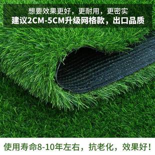 草坪人工仿真草坪草皮人造幼儿园户料地毯装饰塑垫子外墙面假草地