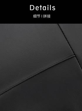 9QXC黑色皮抱AMX枕发客窗厅靠枕办公室靠垫飘榻背榻米沙床头靠