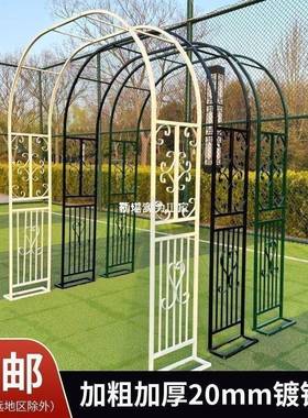 户外铁葡藤萄架欧架式爬架庭院花艺架花园月季花76761支架绿萝植