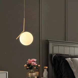 法式复客厅灯现代灯简约主卧室吊书房灯奶油风网红古魔豆BPU餐厅