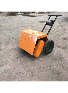 板小型双轮手式推除锈机43333钢铁槽钢皮抛光机工字钢除锈翻新处