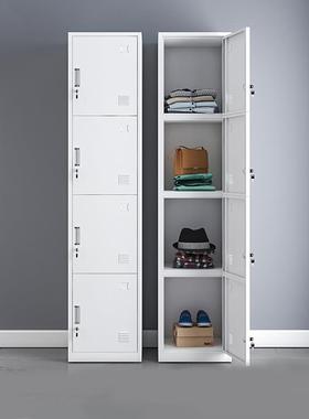 钢制单门衣柜皮柜员工物宿舍更多门储铁64814柜二门更衣柜带锁收