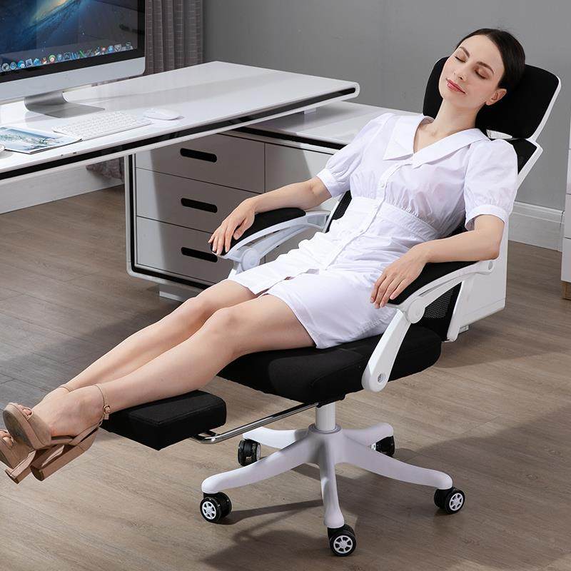 体工学椅午人休可躺电脑椅家宿舍久坐舒办服105老用板椅公座椅