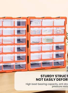 子元木件积玩具收纳盒多规格零具件盒工65900具柜工盒抽屉电式工