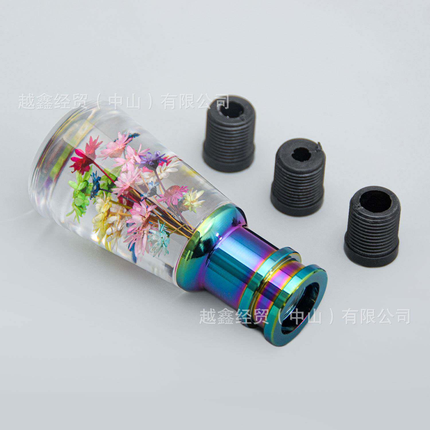 直波汽车改销装排挡头JDM水中彩色棍花头手动挡自动档FXO通用