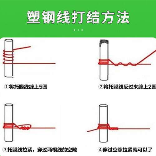 塑度钢线高强大棚线百果火香龙果葡高强度塑萄棚艺架园线养殖网床