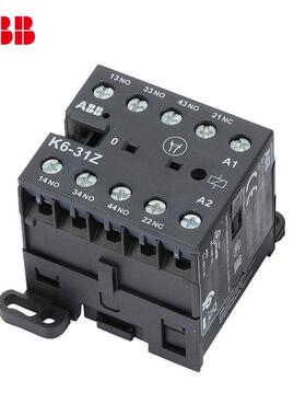 ABB小型中间继-电器KC62直2/31Z/40Z流KNVNZ6-22Z220V交流接触器