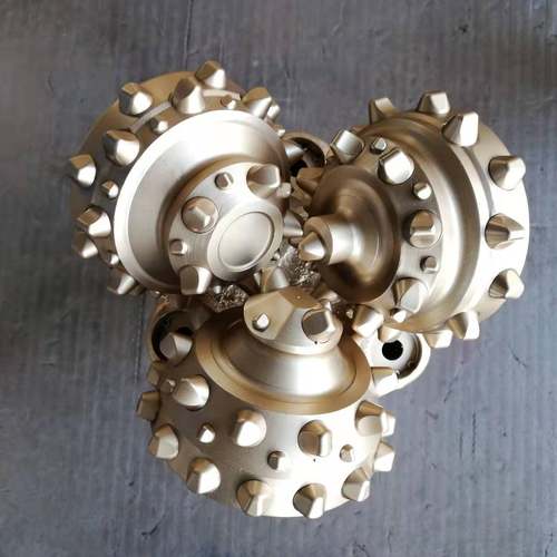 矿用岩镶齿花岗岩石破碎三牙轮规格多样石牙轮钻头地热钻井探勘牙