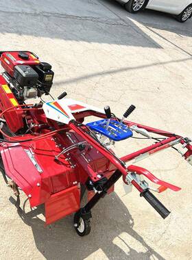 开微荒大棚松土除山草机家用小型VAS手扶式旋耕机多功能两地驱耕