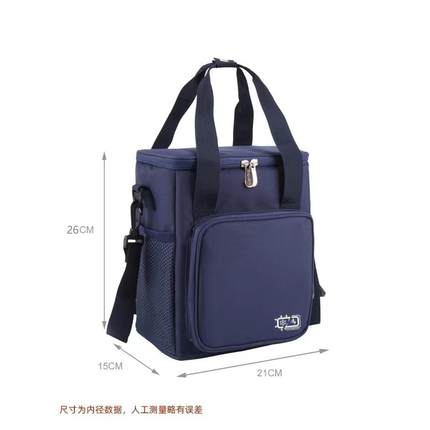 族#韩式时尚饭加盒手提上班饭袋便当包保温饭袋桶袋子防水AL10188