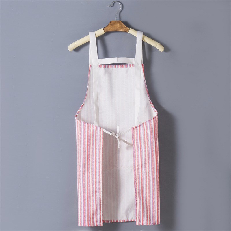 JOJOS L. PD.gin.帆布棉麻背带围裙防油防污男女士围裙  又凡