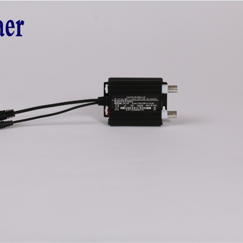 电梯监控网络摄像机IP网络转同轴视频电缆绞线网络延长器传输器