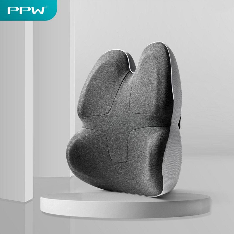 PPW护腰靠垫办公室腰靠腰部座椅靠背垫孕妇椅子久坐腰垫靠枕腰枕