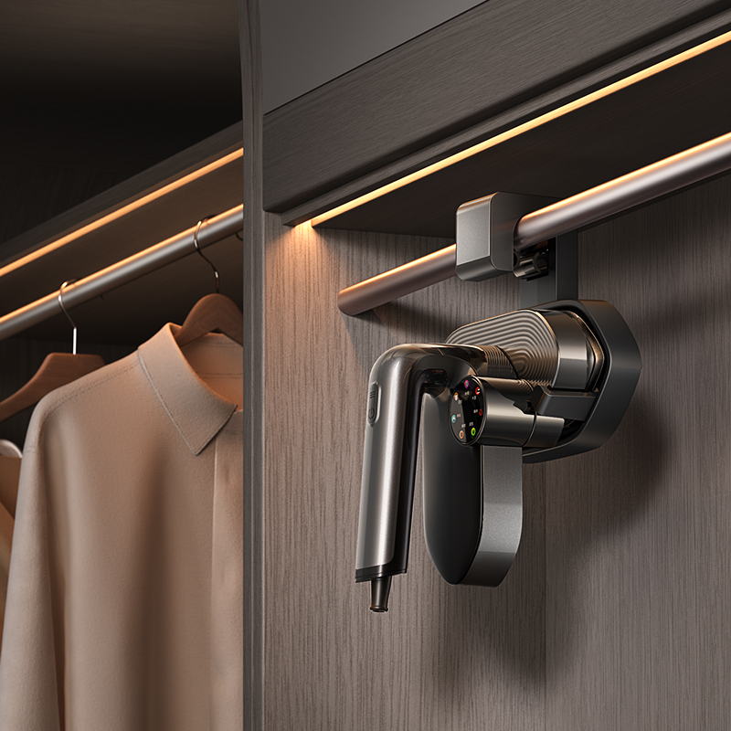 适配锐舞IM2手持挂烫机挂架支架 免打孔两用支架底座