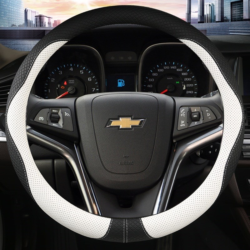 2019款科鲁泽专用方向盘皮雪佛兰迈锐宝XL混动防滑把四季通用