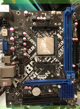 战龙A88M-PVH主板 带AMD A6-7480 CPU