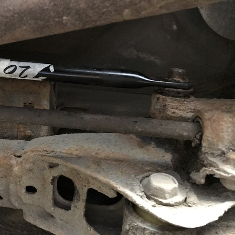 适配现代KIKK5名图索八智跑IX后平衡杆后拉杆止推杆防倾杆