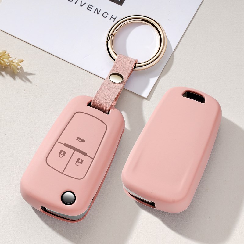 适用雪佛兰科鲁兹汽车钥匙科沃兹雪弗兰钥匙科鲁泽遥控保护扣