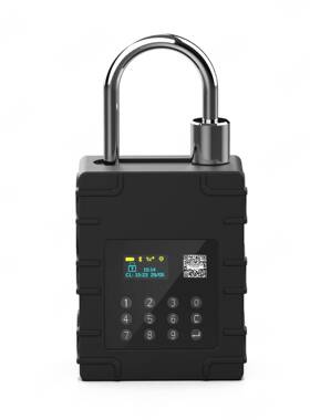 密码防智能盗铅封安全锁子物电G300P挂锁集装流箱货柜锁