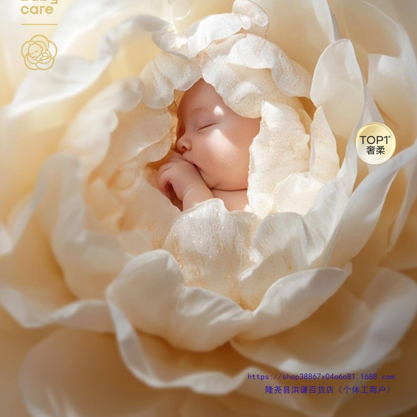 10048886山茶花尿气垫婴透床单护理垫生理隔期儿床垫夏季防尿垫