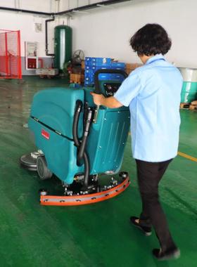 YSD-8自60洁乐美双刷全动洗地机地大型工厂车间油污地面91343商场