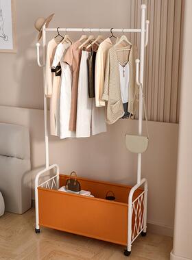 挂架服家可用小占地立式房间型移PUZ动网红衣帽架客厅卧衣室不