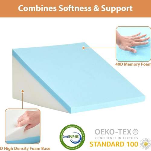 爆款床慢MSF2025-上侧记身护腰枕角可三拆洗床上床头靠垫回弹忆棉