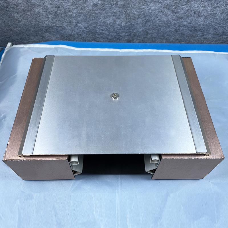 角内墙顶棚变358形金缝铝合金IM属不锈钢面板转锁卡内墙变形缝