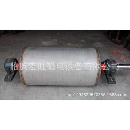 强磁滚筒除磁RCT滚4筒8铁0高斯0石英砂耐火材料颗粒粉沫除铁专用