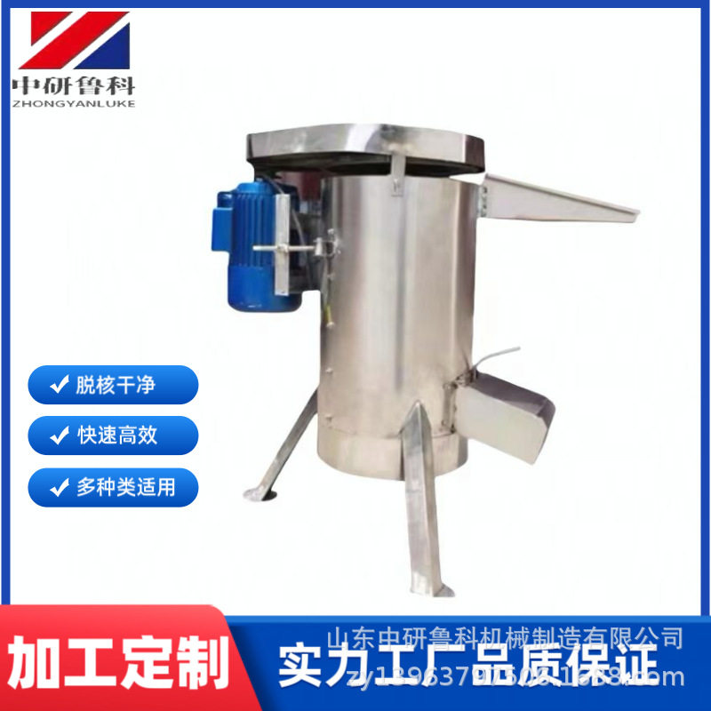 工业型带核鲜果去核打浆机