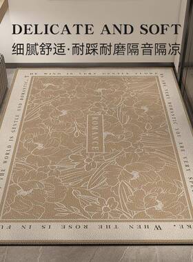 复古感毯入户F775J5HT门家地垫用防滑脚垫玄关口垫耐脏客厅地可定