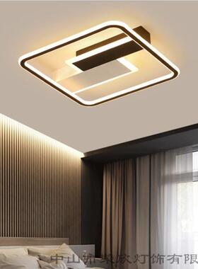 客灯2020新款24758led长方形现代吸顶灯大气套餐创主房L书ED卧室