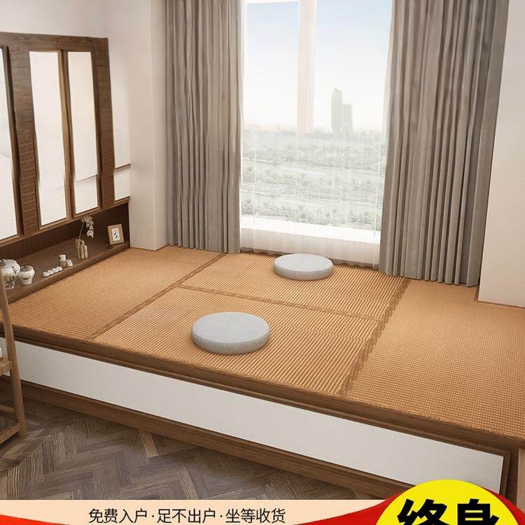 棕定做榻榻米垫子日席式榻榻床垫尺寸家米用GIQ塔塔米地垫椰炕垫