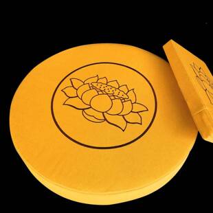 打禅修垫坐垫修垫亚加丝厚禅麻棕椰圆坐垫蒲团拜垫拜佛垫可拆洗打