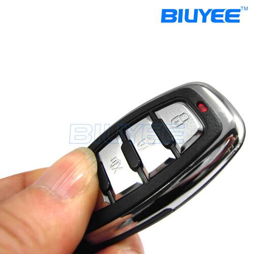 电商出口英文12V汽车警器8028152单向-汽车Y防8152盗器棕报熊BIUE