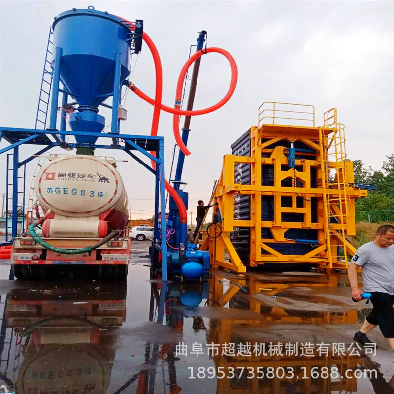 徐州水泥灰装卸车气力输送机大型石灰粉机储运粉料真空上料机