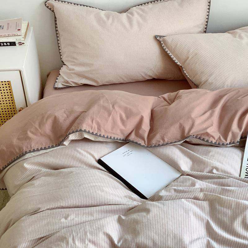 EX230225A类纯棉水洗棉被套单件棉x200230被罩全床人学生单宿舍1.