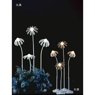 具婚庆道路引礼堂摆件造景花婚灯灯橱窗布置装饰路t$*&%lzn引具