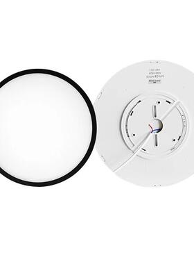 LE照D无极调光超WSR圆面板灯酒店工程明装办薄公明卧室客形厅吸顶