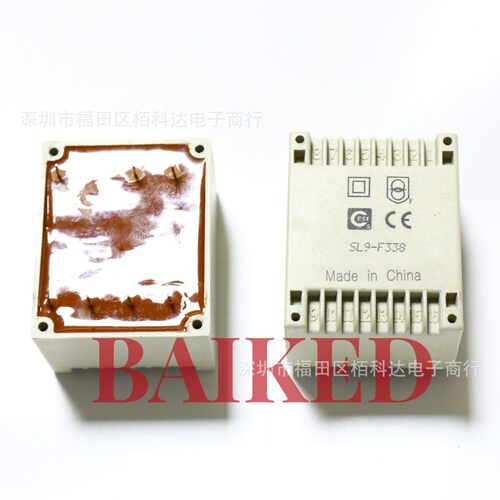 AC0-220V-380V/50/60HZ AC20V/0.4A AC6.5V/0.3A SL9-F338 Made