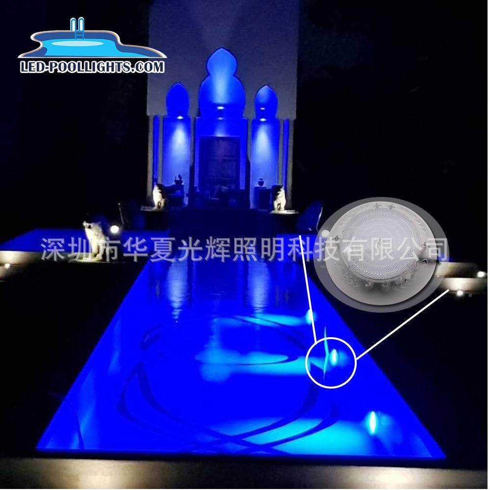 挂灌壁式泳池灯35W嵌式水底灯胶led泳池灯七彩水入池灯LHX-WH260E,家装灯饰光源,水下灯,淘宝优惠券,粉丝福利购,淘宝优惠卷
