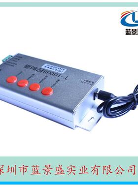 LED全外T-1000B控控制-1000B器全彩控制器彩Tled可编程带SD卡控制