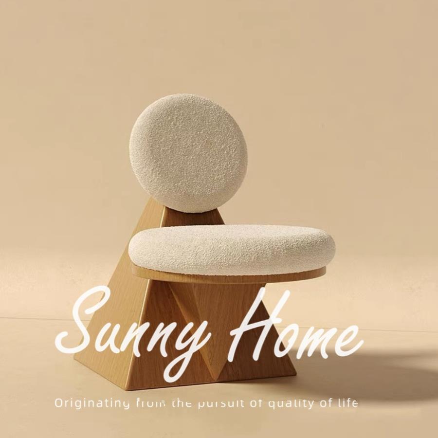 北民欧设计师简约实木书餐椅